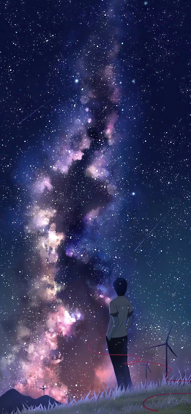 4K唯美浪漫宇宙星河情侣壁纸【女生版】