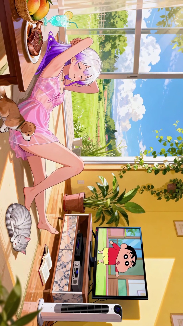 二次元宅女的治愈动漫日常小清新