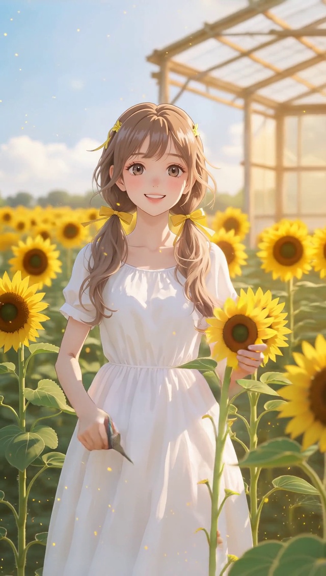 向日葵女孩