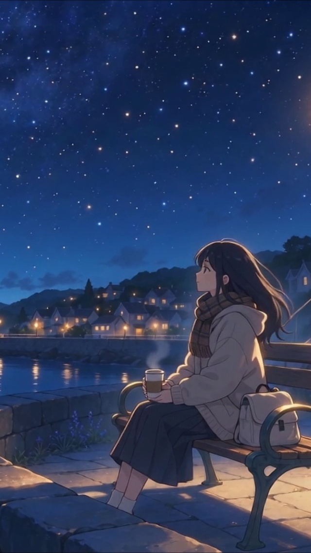 海岸夜