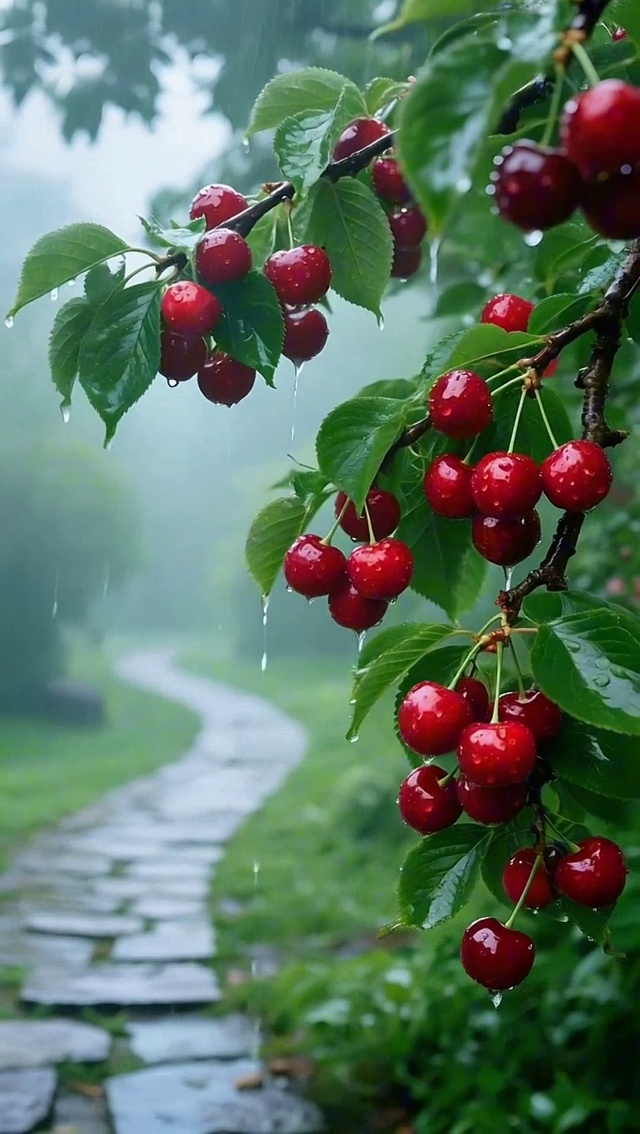 雨涧樱垂