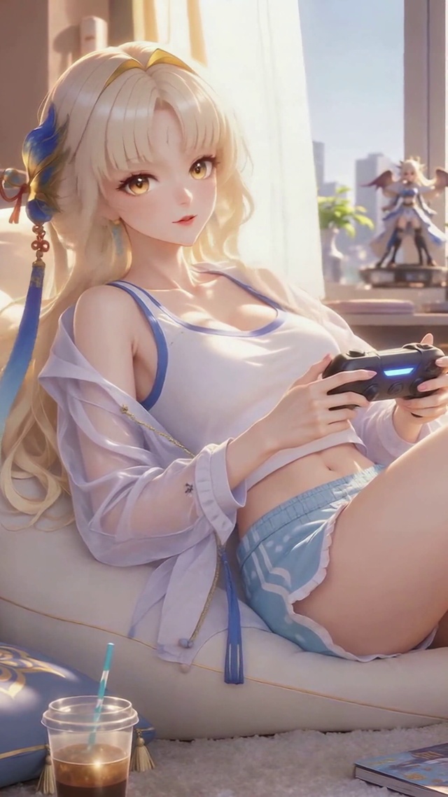 悠闲时光：穗穗