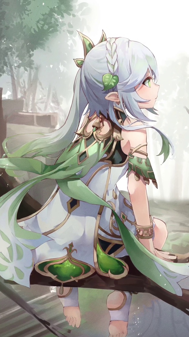 唯美少女壁纸4k