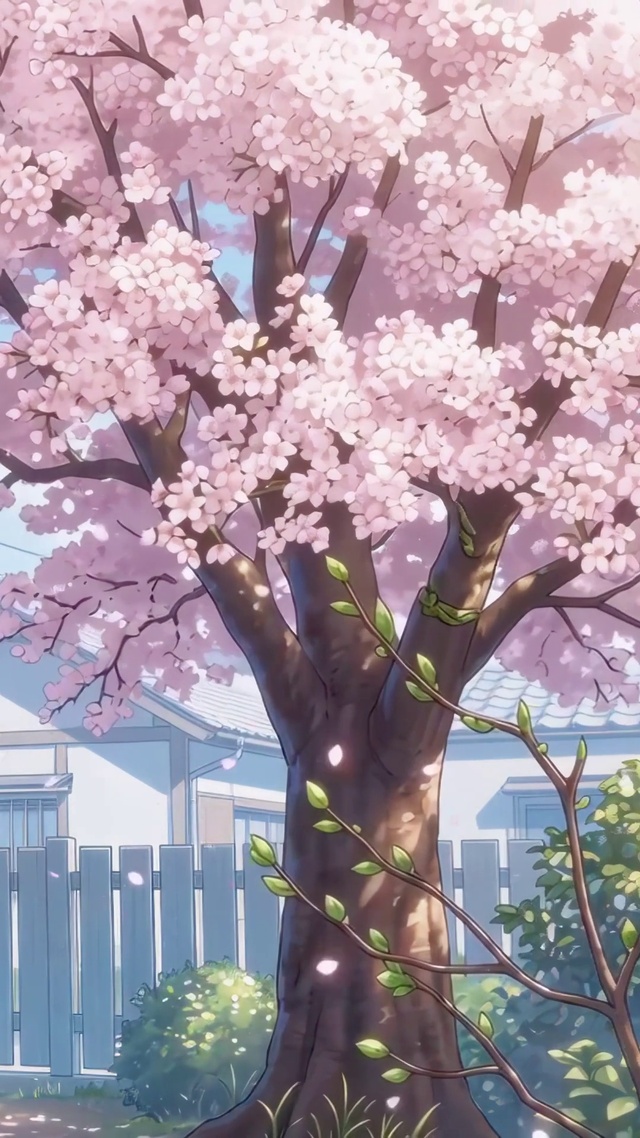 樱花庭院