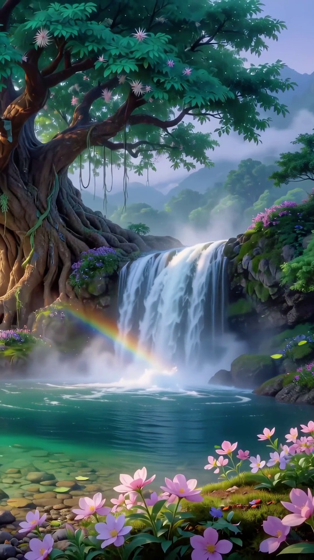 山林水景