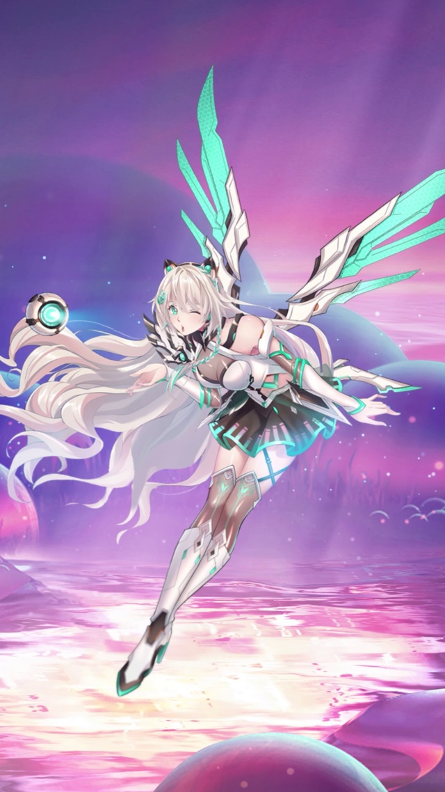 与天选姬携手沐浴光芒吧