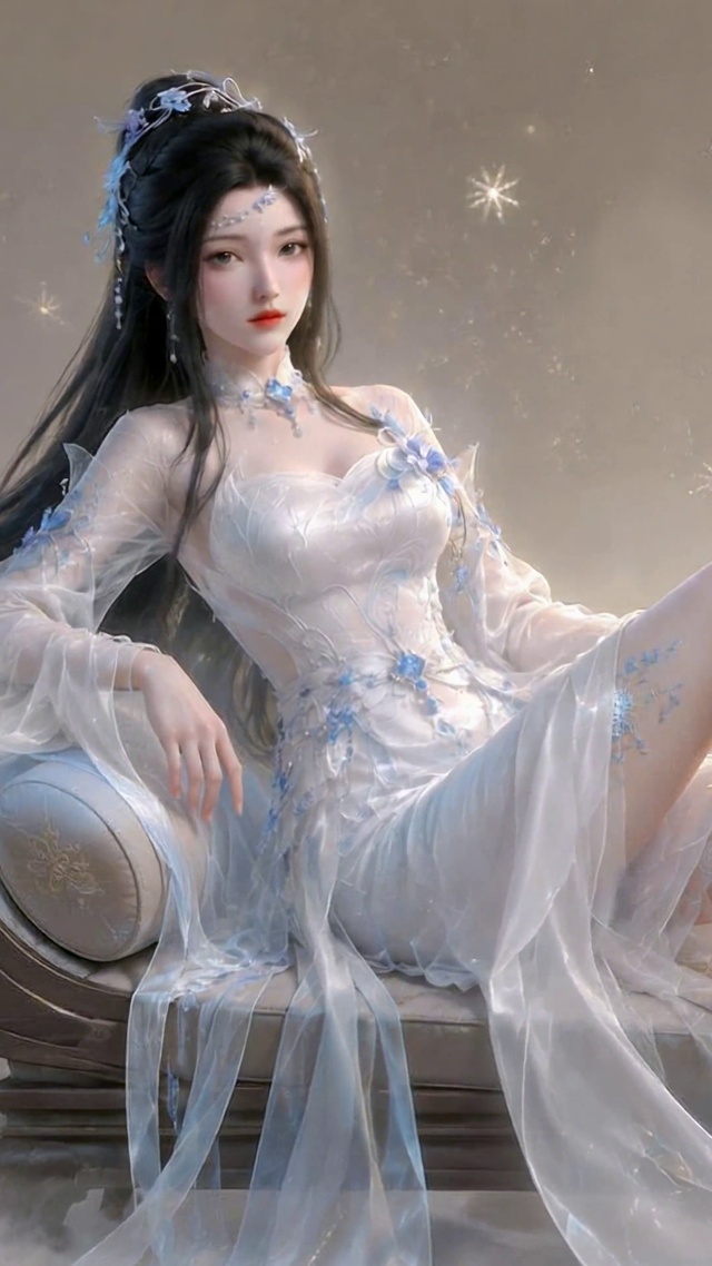 古风仙气清冷美女