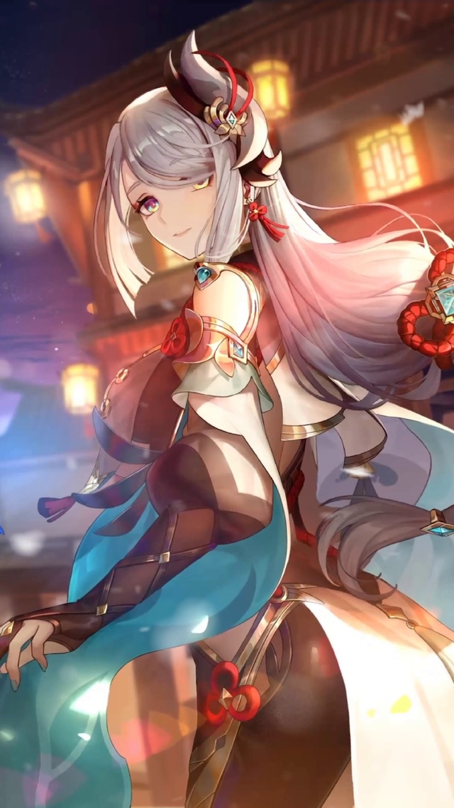 3d动态申鹤小姐姐