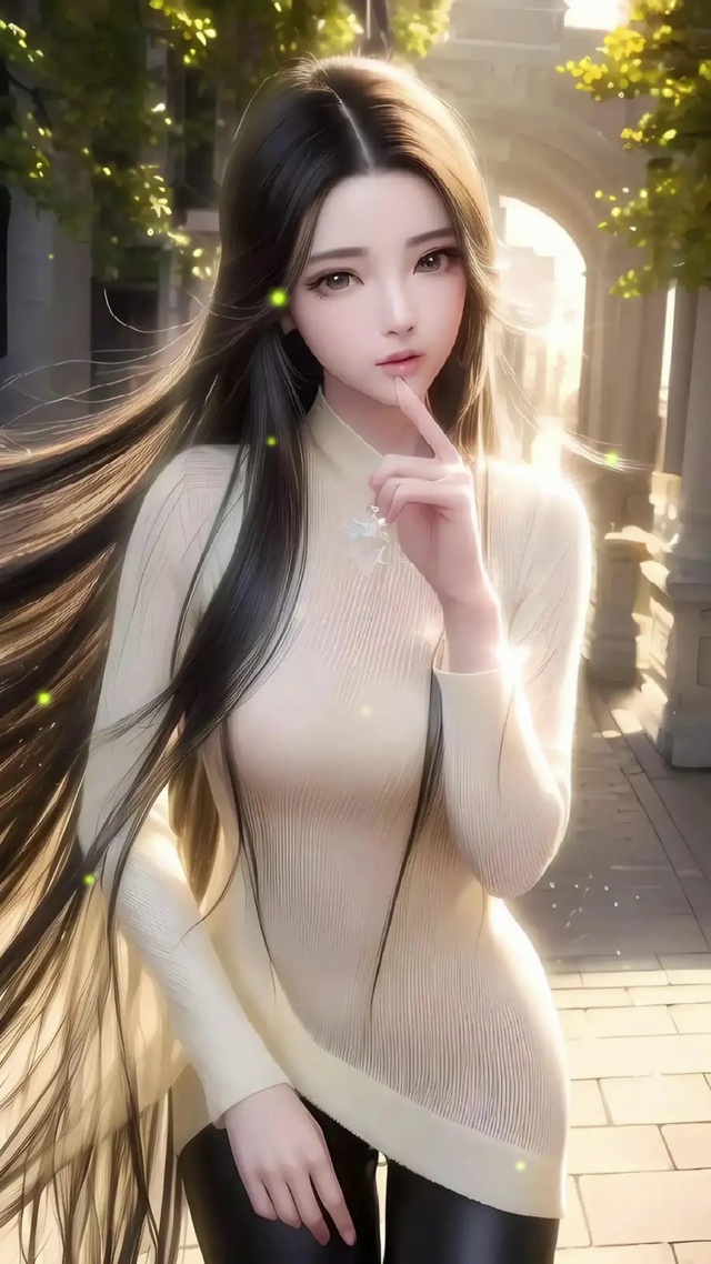 长发及腰就是好看