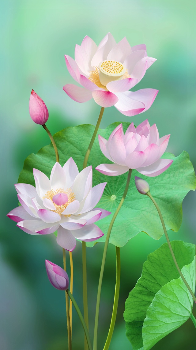 荷花壁纸