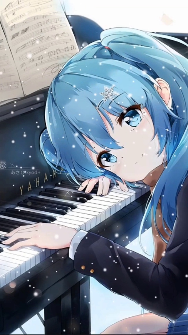 钢琴演奏家初音