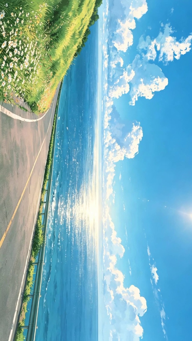 海边公路风景