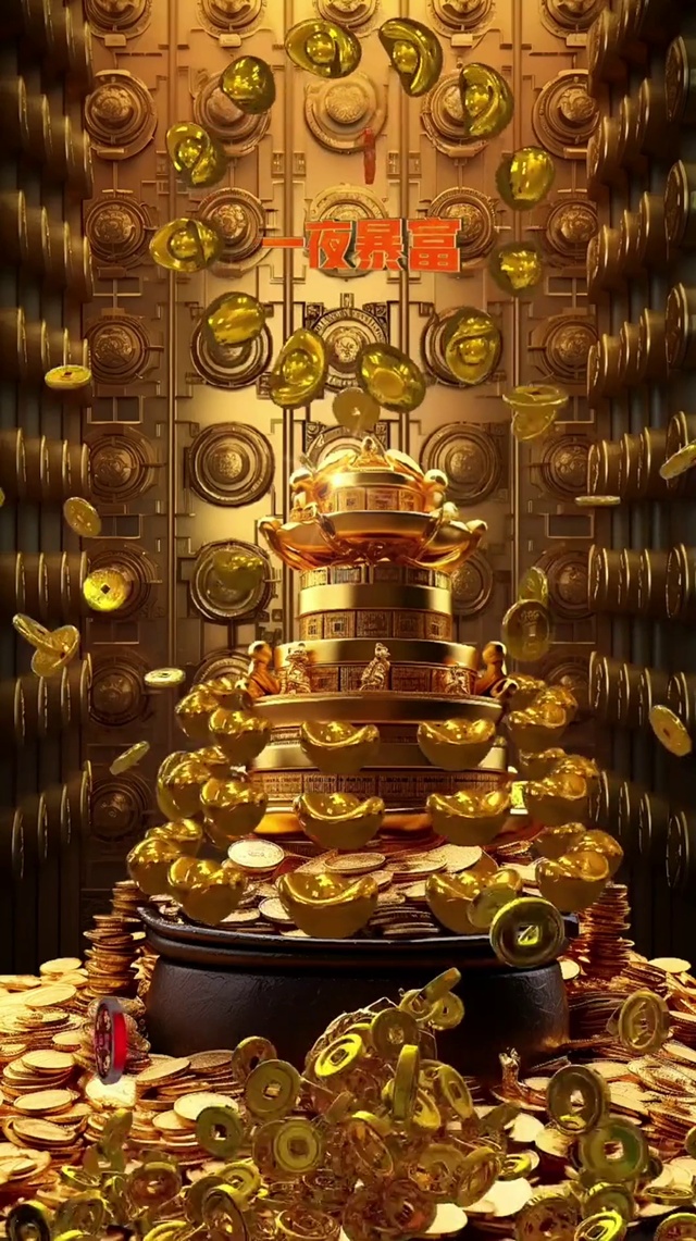 一夜暴富金钱涌
