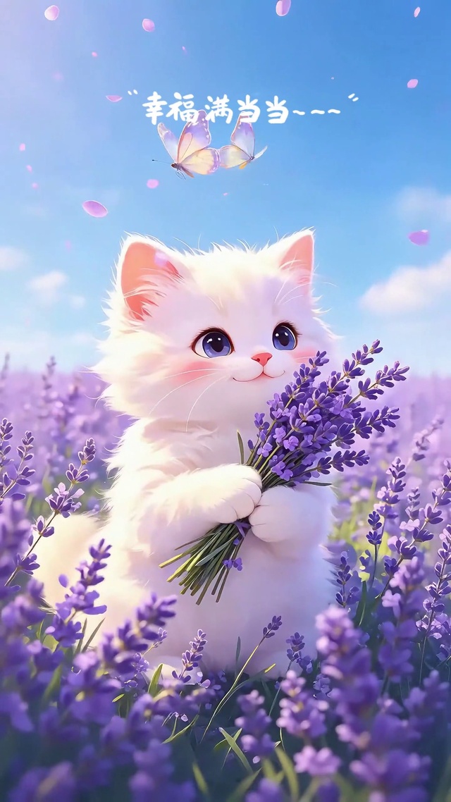 薰衣草猫咪