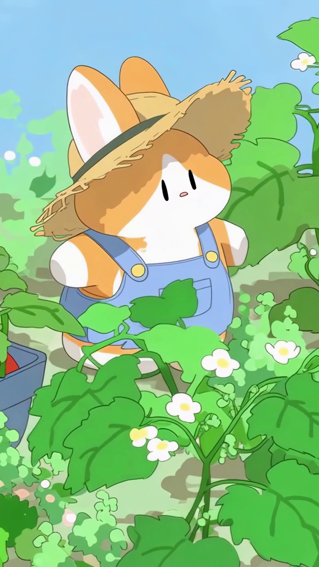 把春天种进菜园