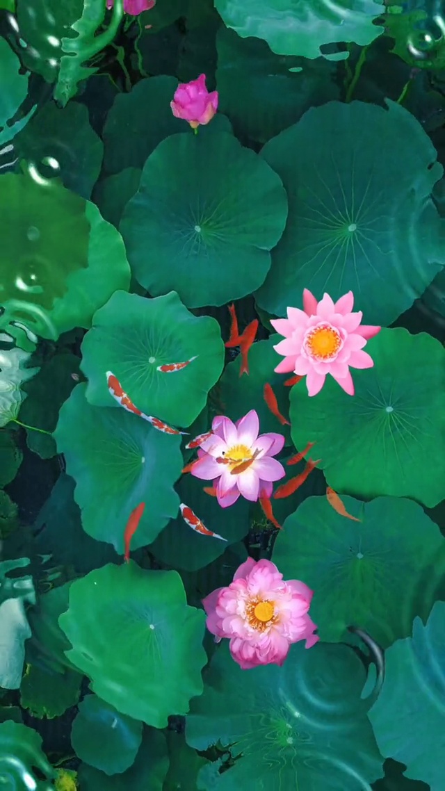 接天莲叶无穷碧，映日荷花别样红。