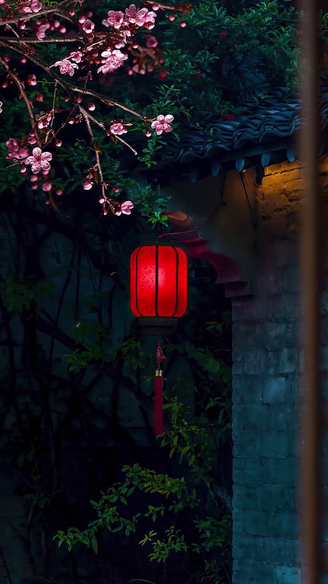 唯美宁静夜晚