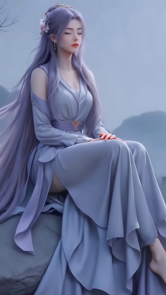 月夜国漫女神云霄仙子