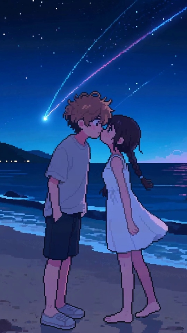 海边月夜