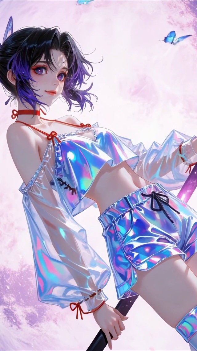 炫彩持剑美女蝴蝶忍