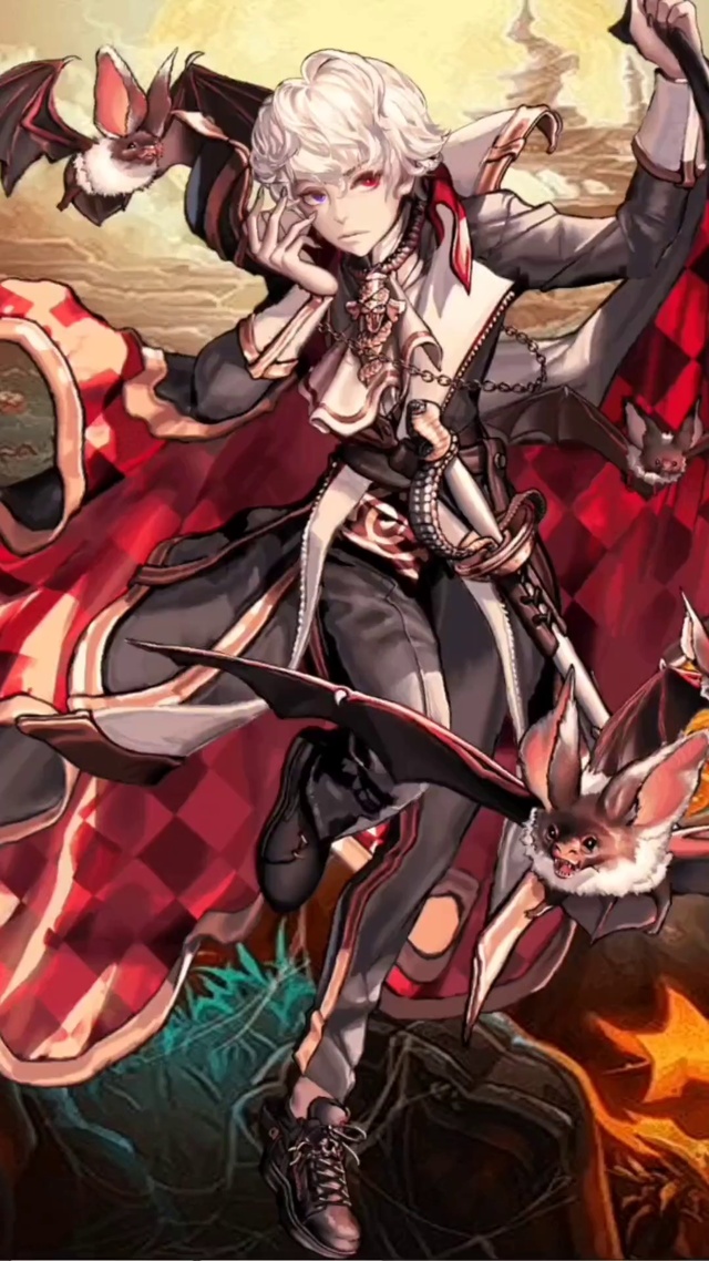 万圣节的吸血鬼少年