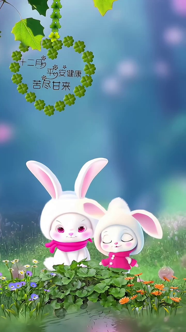 愿十二月里，平安健康，苦尽甘来。