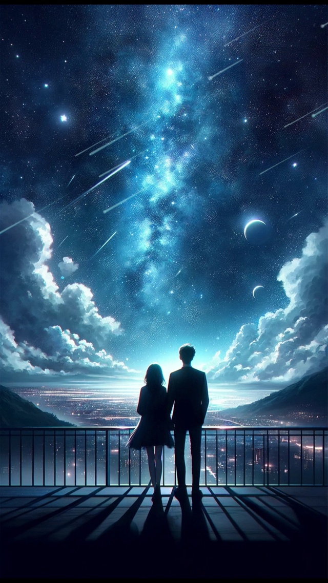 情人夜，流星雨