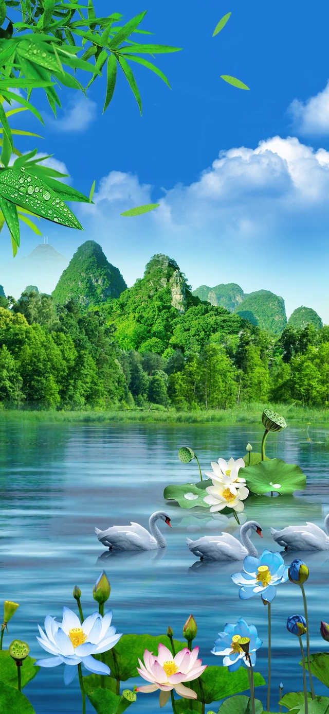 风景 青山绿水