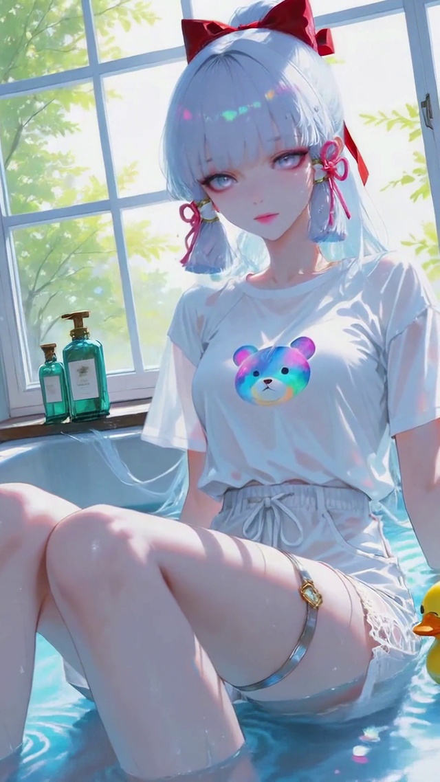 浴缸甜美女孩神里绫华
