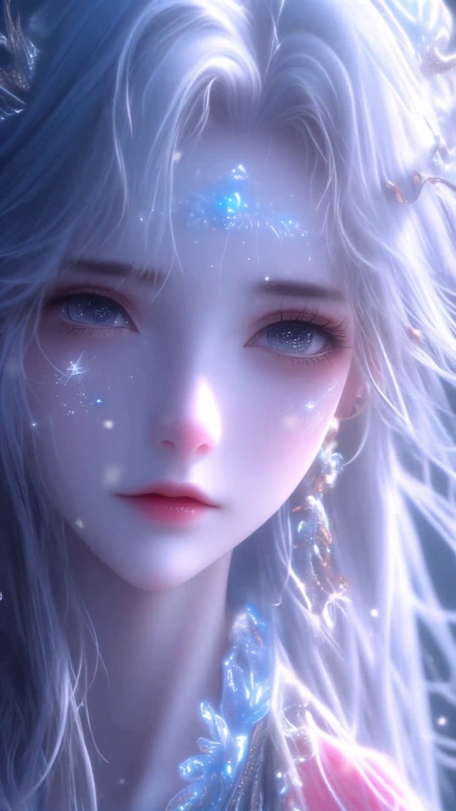 星辰中漂亮的动漫美女