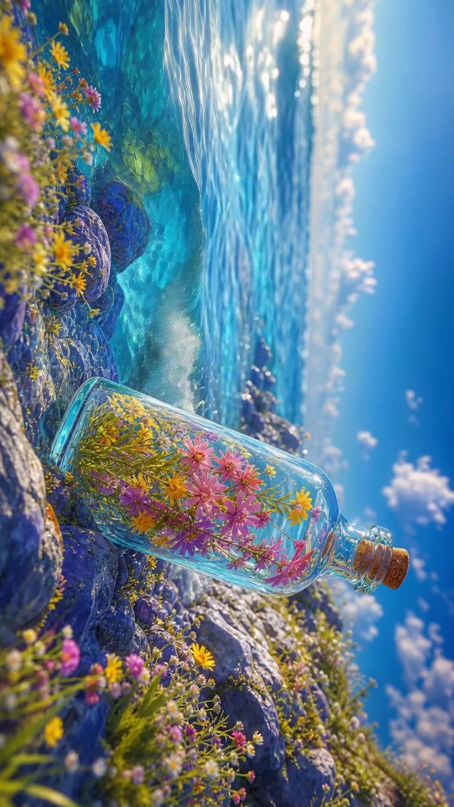 海边漂流瓶