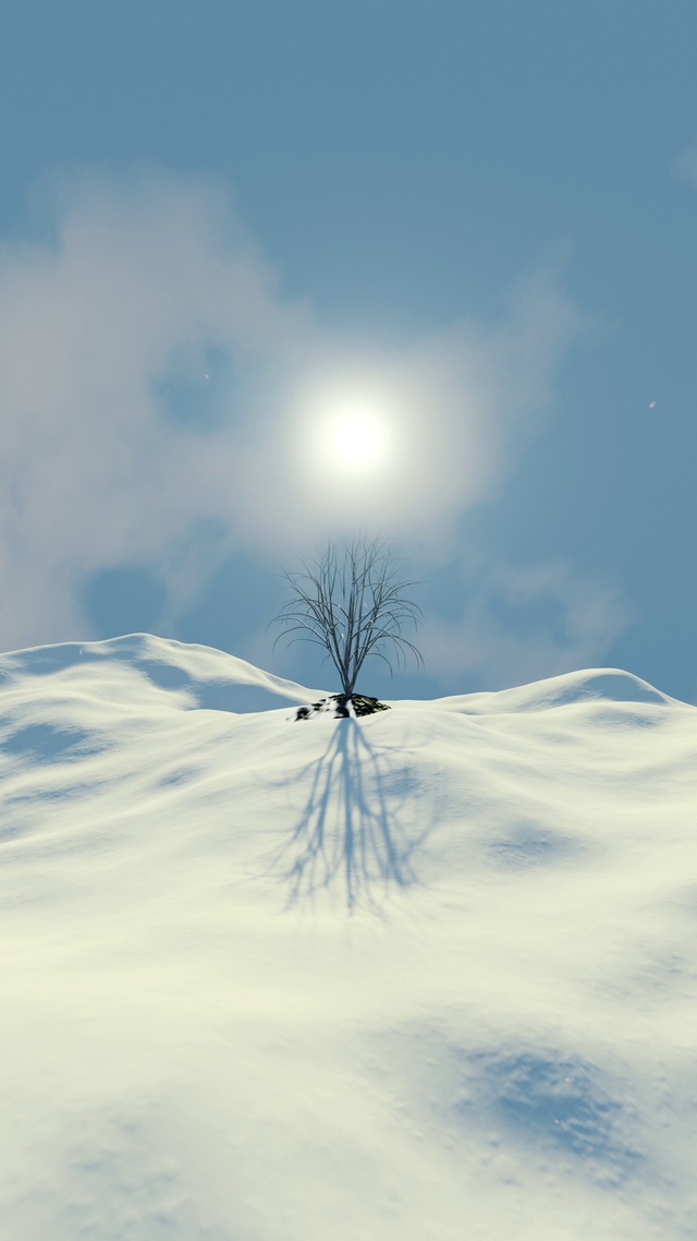 看孤独的雪景2K