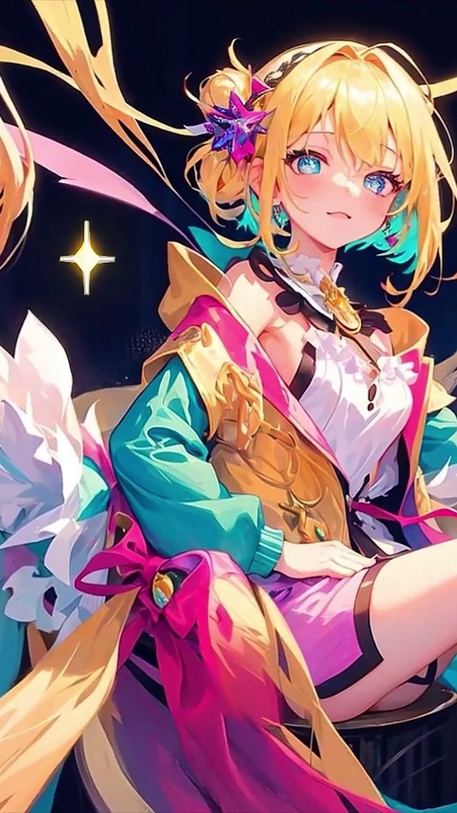 动漫绚丽多彩女孩_1_1