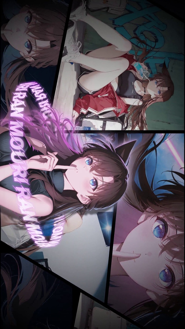 唯美小兰 文字环绕