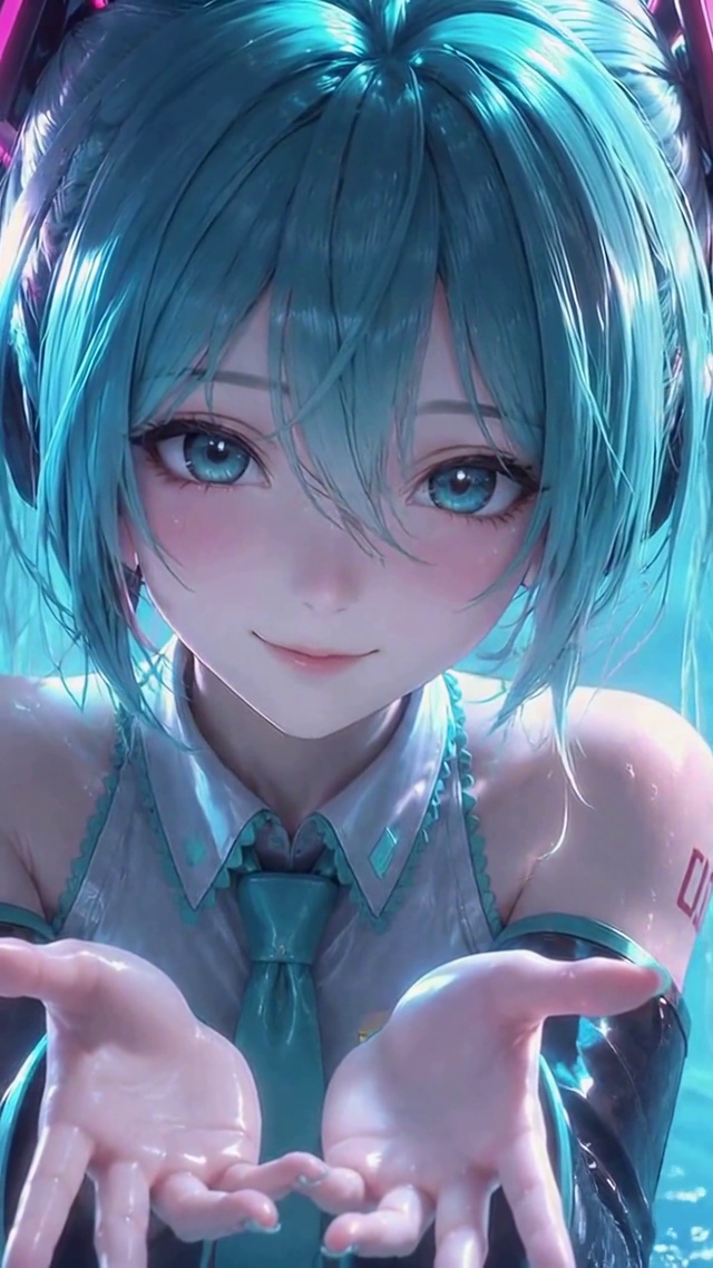 水中少女miku