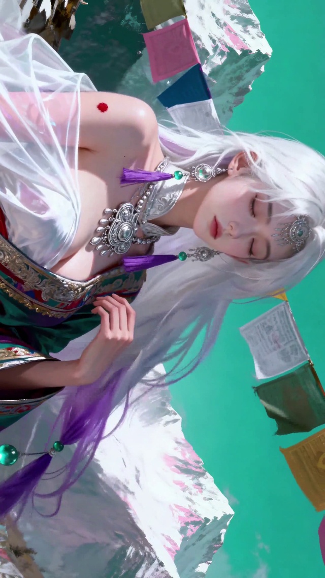 雪山灵韵女神
