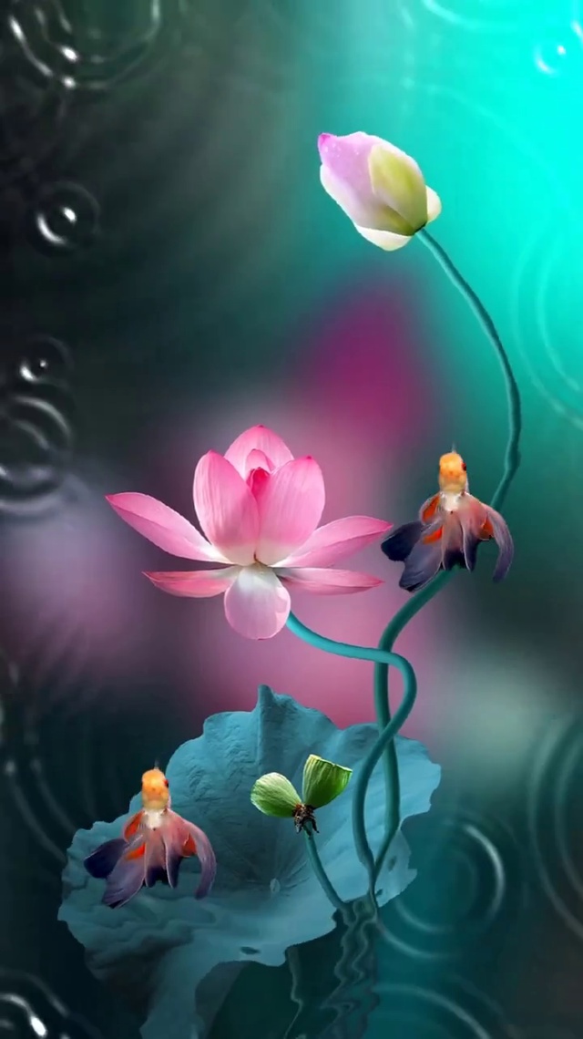 荷花金鱼