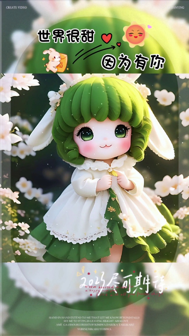 世界很甜因为有你