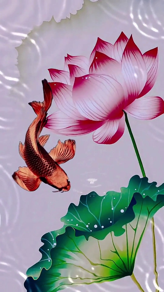 有鱼有水福自来