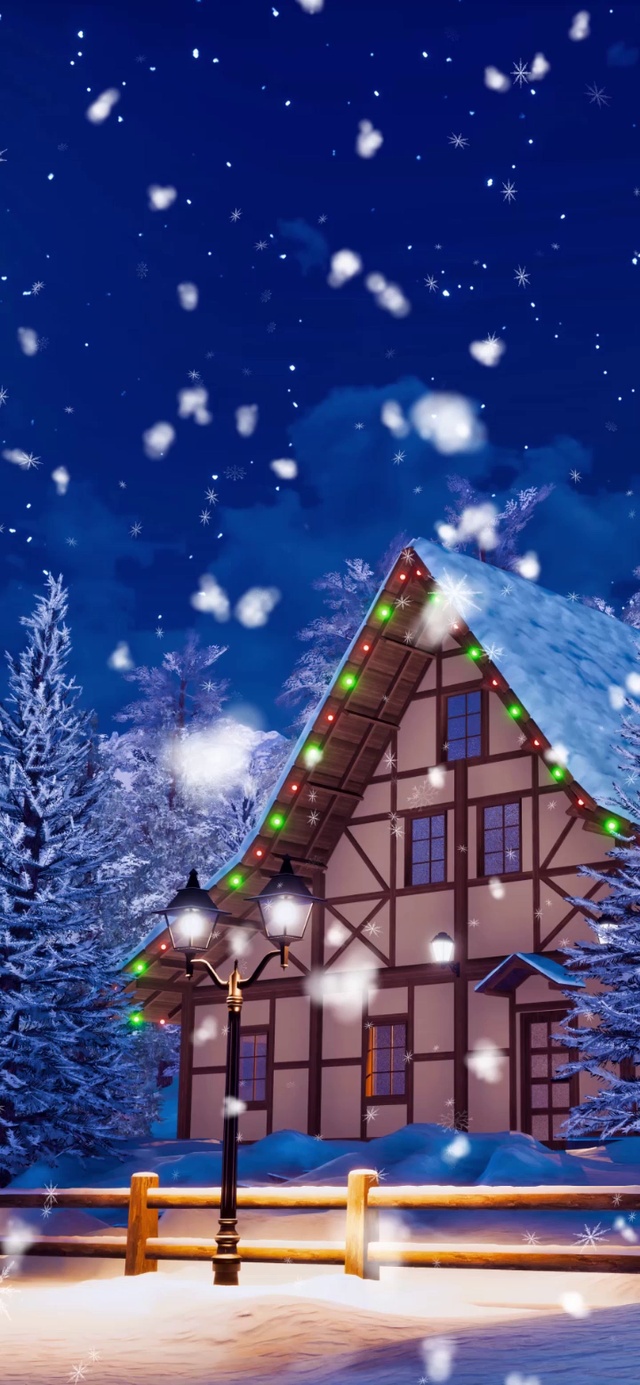 【冬天的夜晚4K】