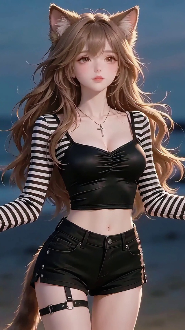 海边猫系少女
