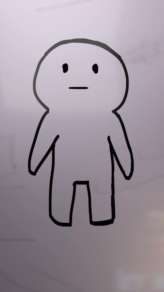 积木奥斯卡-白板小人