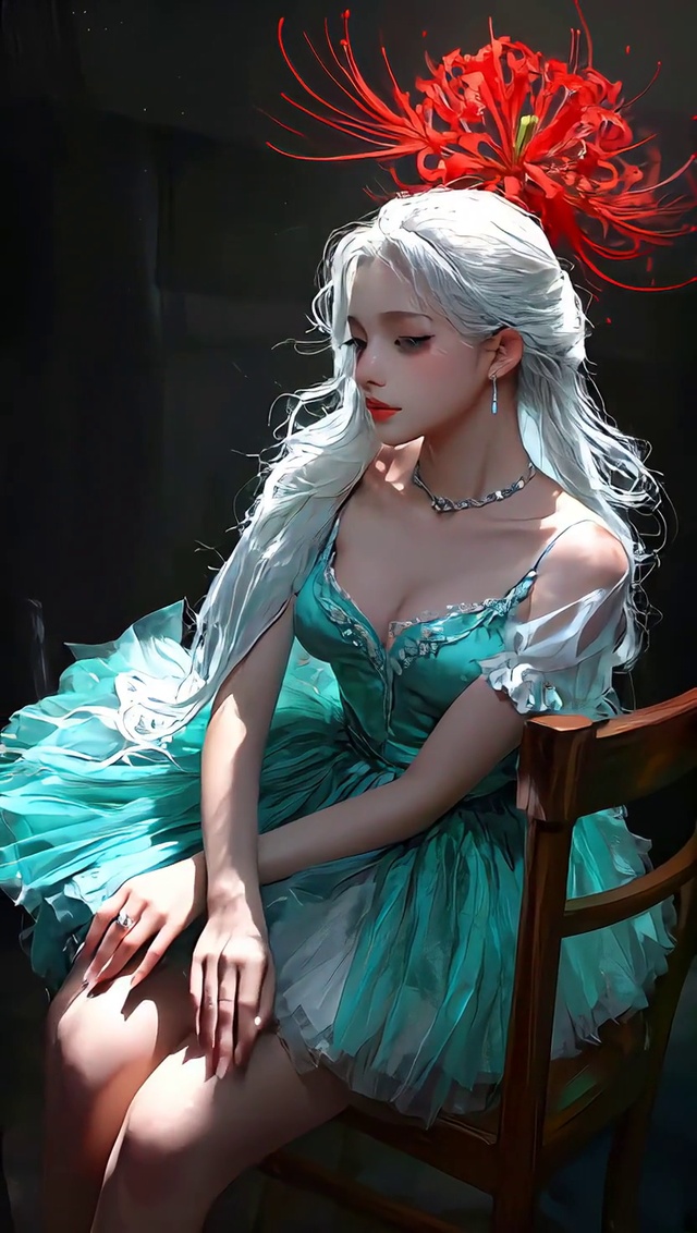 护眼厚涂芭蕾舞美女