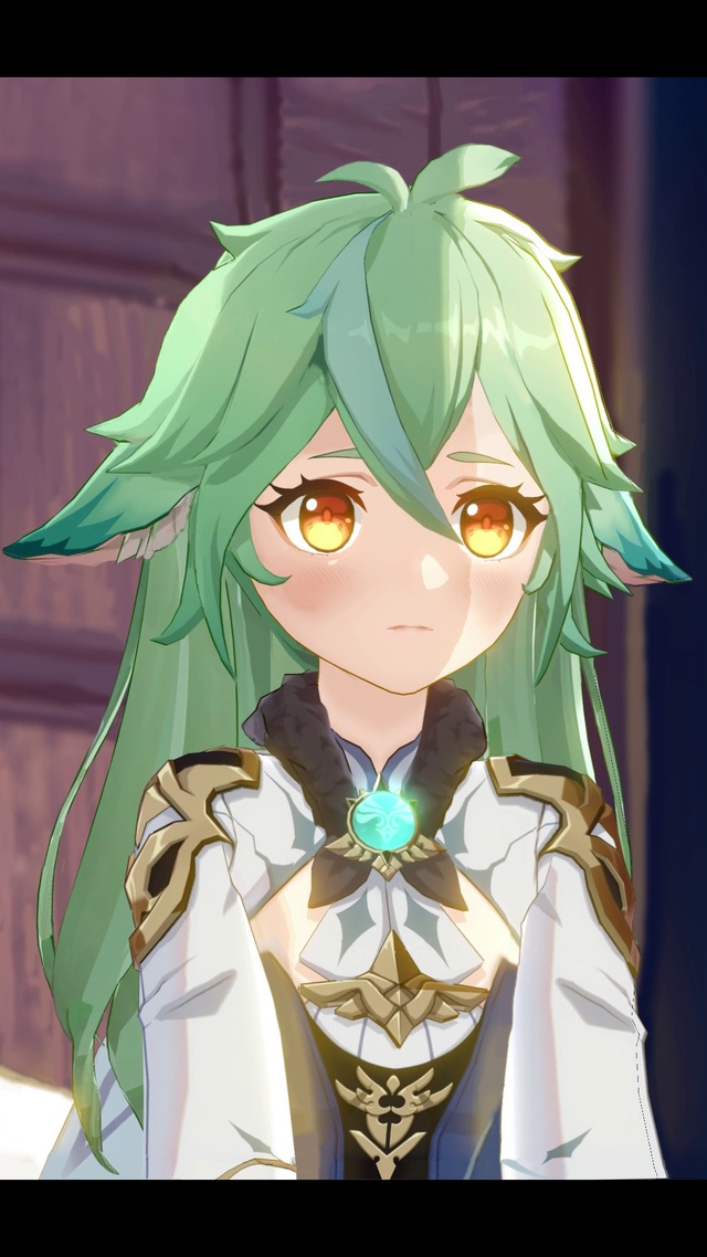 游戏：《原神》
画师：Monolithia 
出处：b站up维多利亚老猫
从b站拿的，没有授权，自己用不会设置成桌面才传的，侵删！