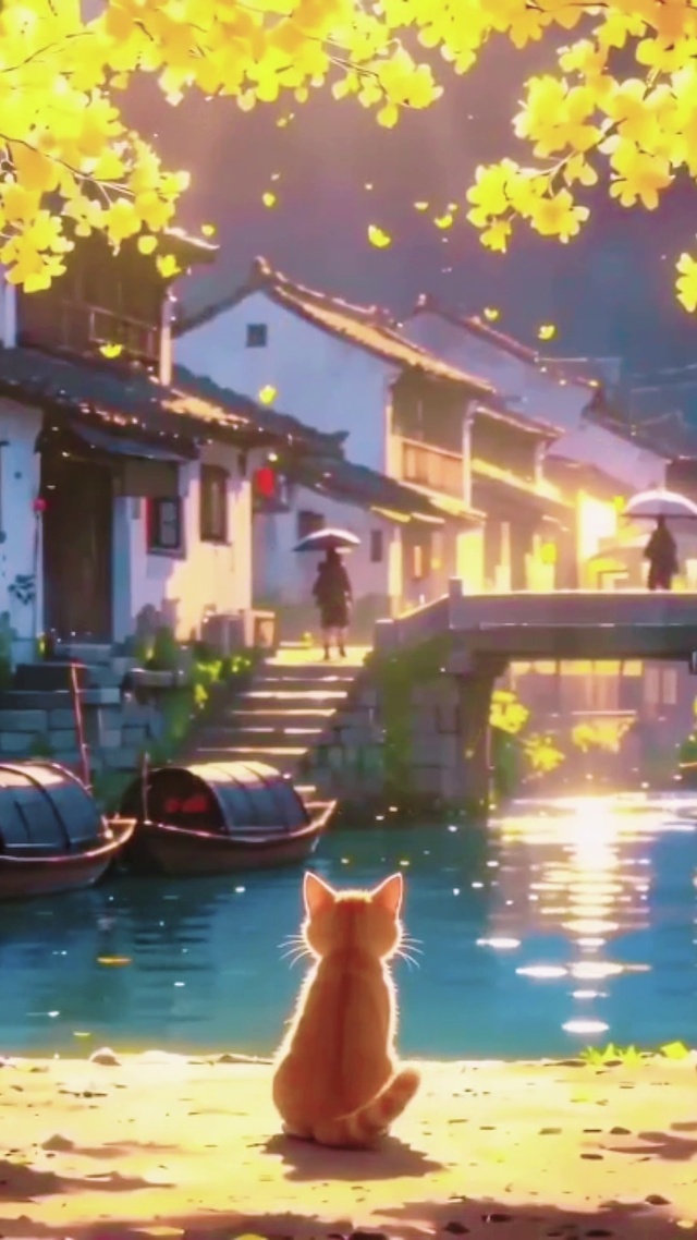 江南橘猫的桂香满溢