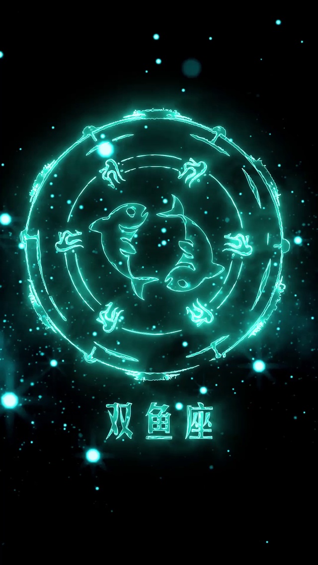双鱼座(其他手机动态壁纸) - 其他手机壁纸下载 - 元气壁纸