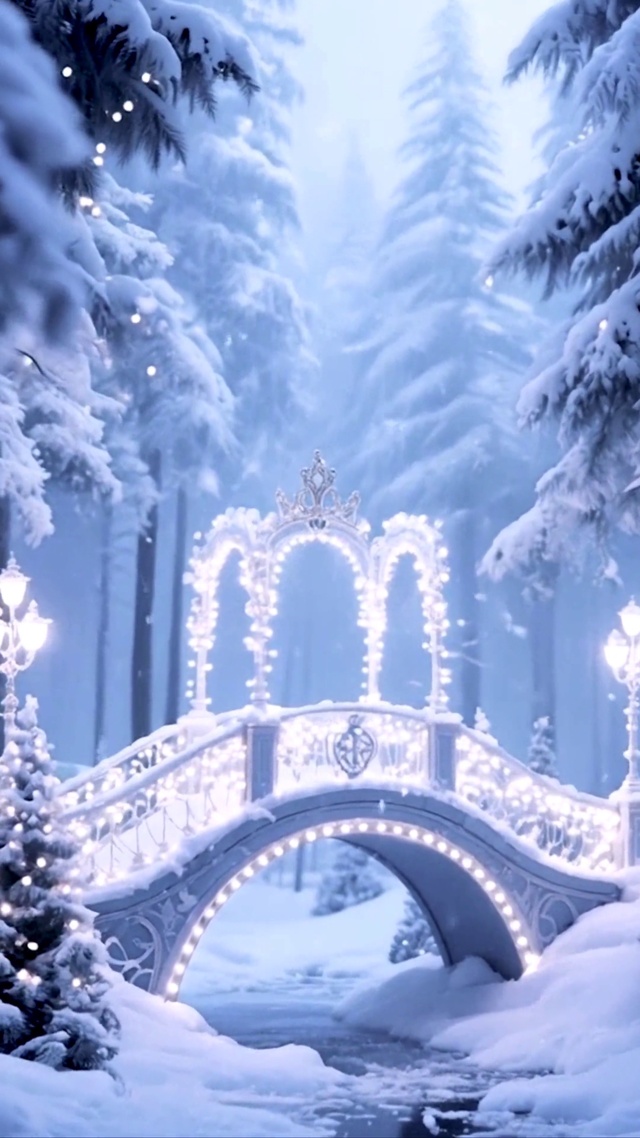 唯美雪景