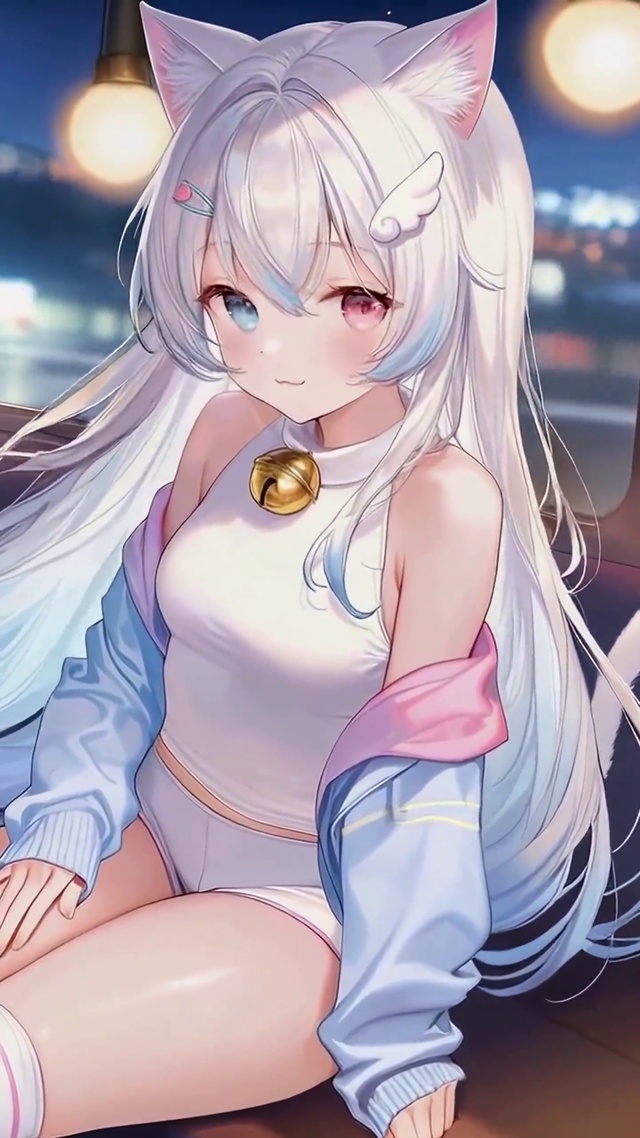 夜行列车异瞳猫耳美少女