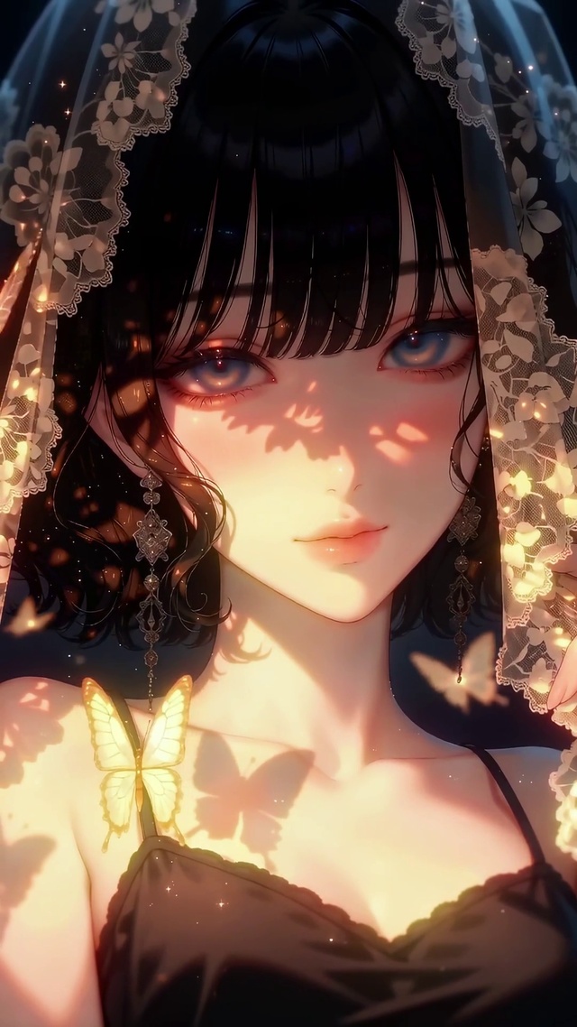 头纱浪漫美女