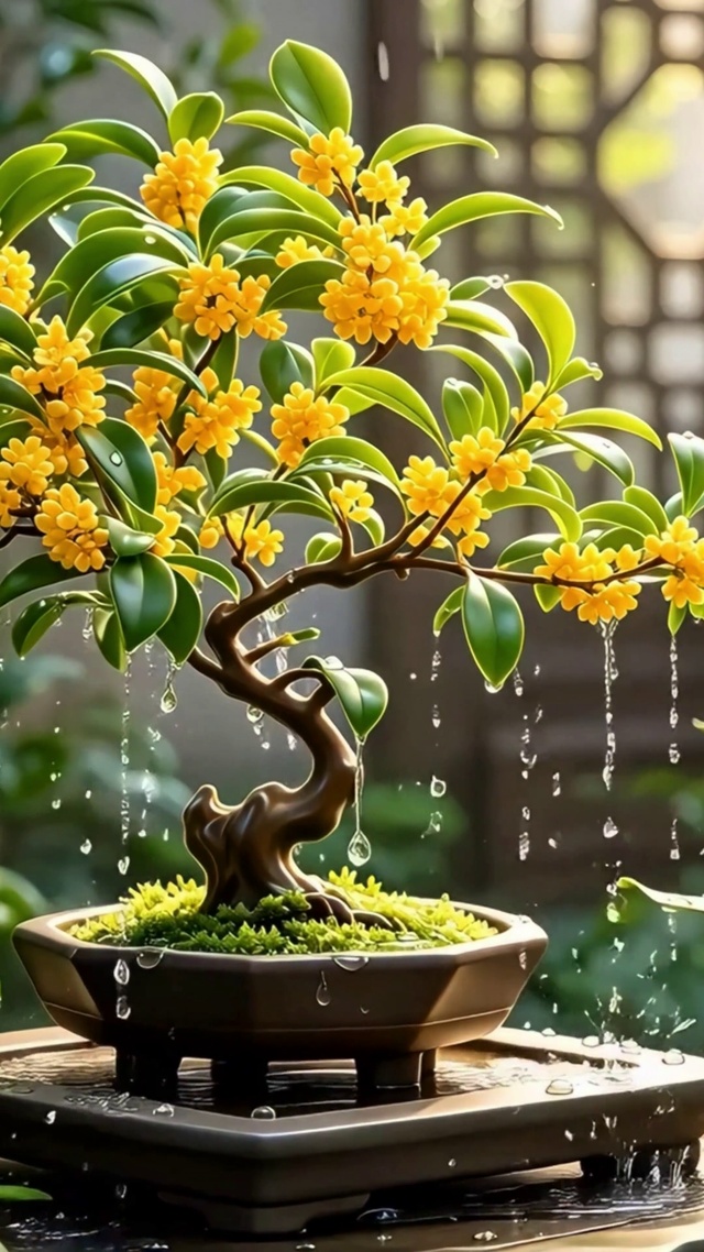 治愈桂花小雨4K